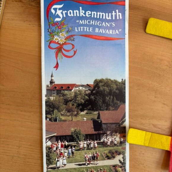 Frankenmuth Michigan Felt Flag Pennant - Picture 6 of 10